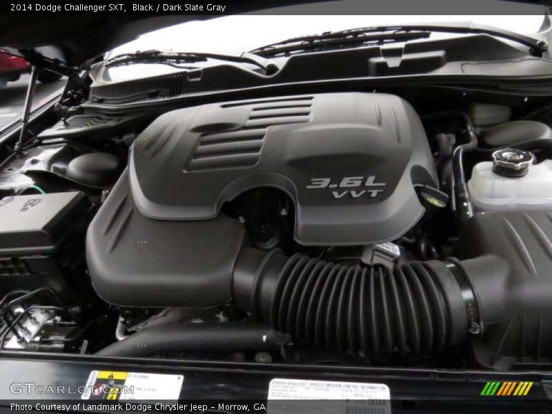 Black / Dark Slate Gray 2014 Dodge Challenger SXT