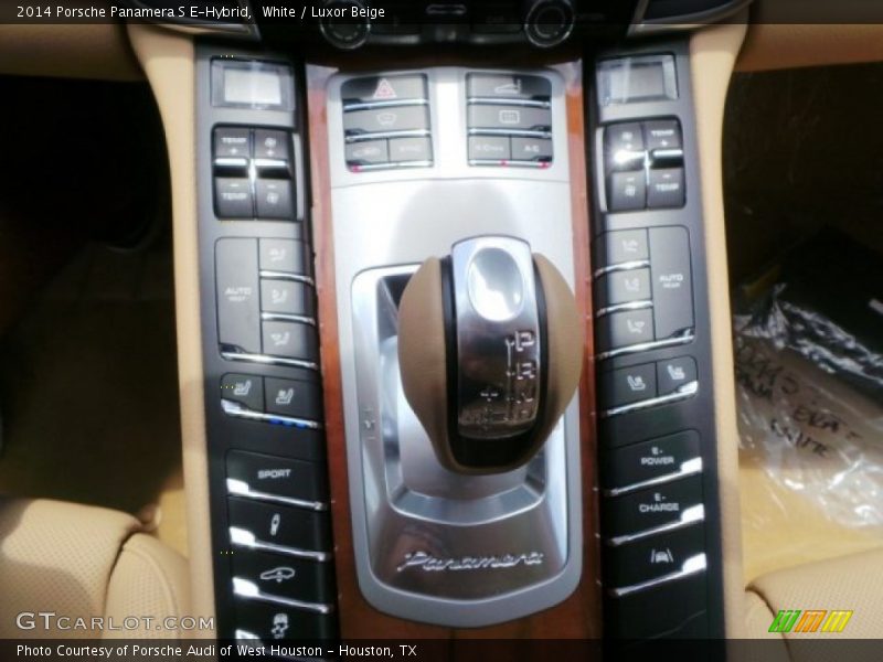 White / Luxor Beige 2014 Porsche Panamera S E-Hybrid