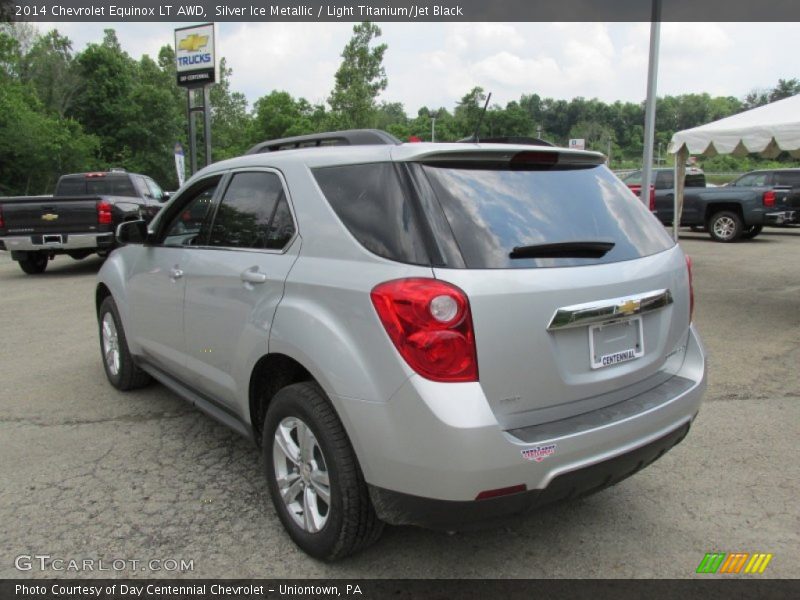 Silver Ice Metallic / Light Titanium/Jet Black 2014 Chevrolet Equinox LT AWD