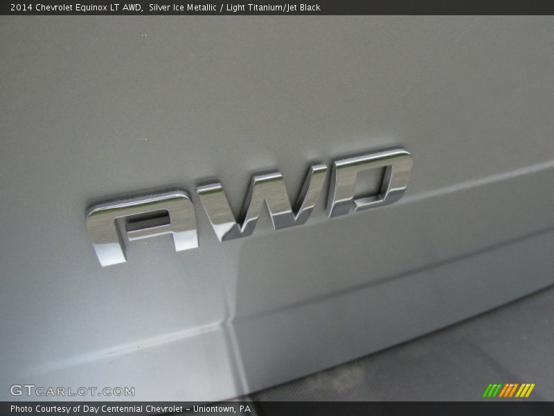 Silver Ice Metallic / Light Titanium/Jet Black 2014 Chevrolet Equinox LT AWD
