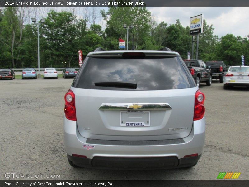 Silver Ice Metallic / Light Titanium/Jet Black 2014 Chevrolet Equinox LT AWD