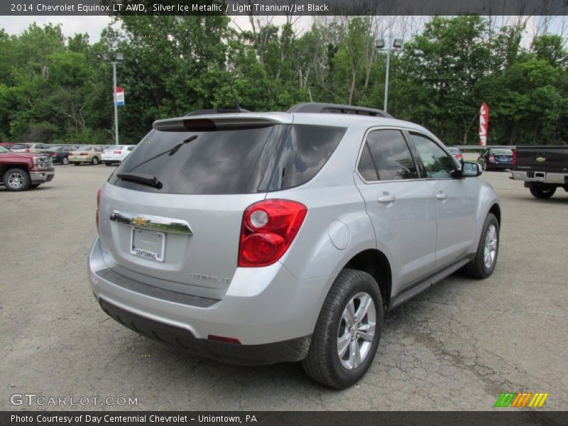 Silver Ice Metallic / Light Titanium/Jet Black 2014 Chevrolet Equinox LT AWD