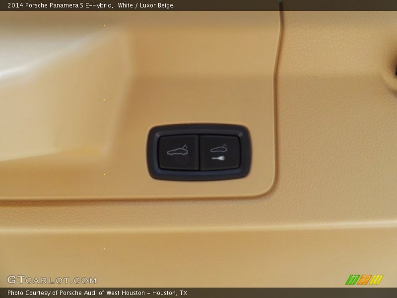 White / Luxor Beige 2014 Porsche Panamera S E-Hybrid