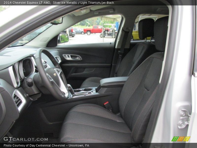 Silver Ice Metallic / Light Titanium/Jet Black 2014 Chevrolet Equinox LT AWD
