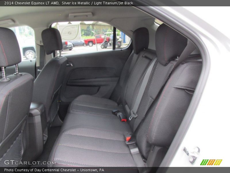 Silver Ice Metallic / Light Titanium/Jet Black 2014 Chevrolet Equinox LT AWD