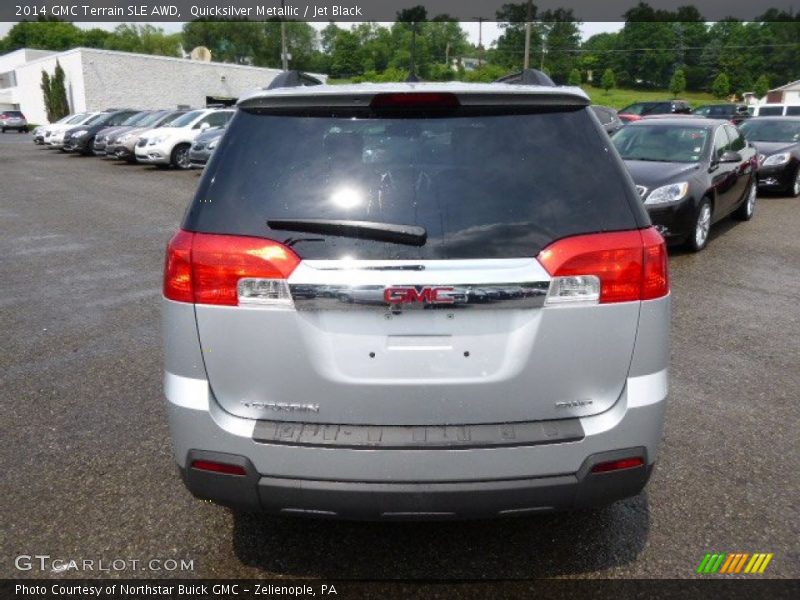 Quicksilver Metallic / Jet Black 2014 GMC Terrain SLE AWD