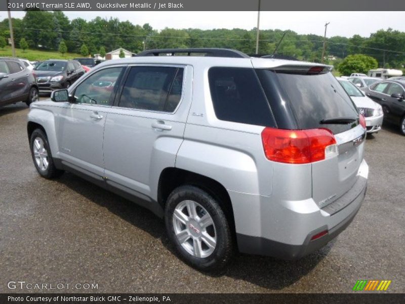 Quicksilver Metallic / Jet Black 2014 GMC Terrain SLE AWD