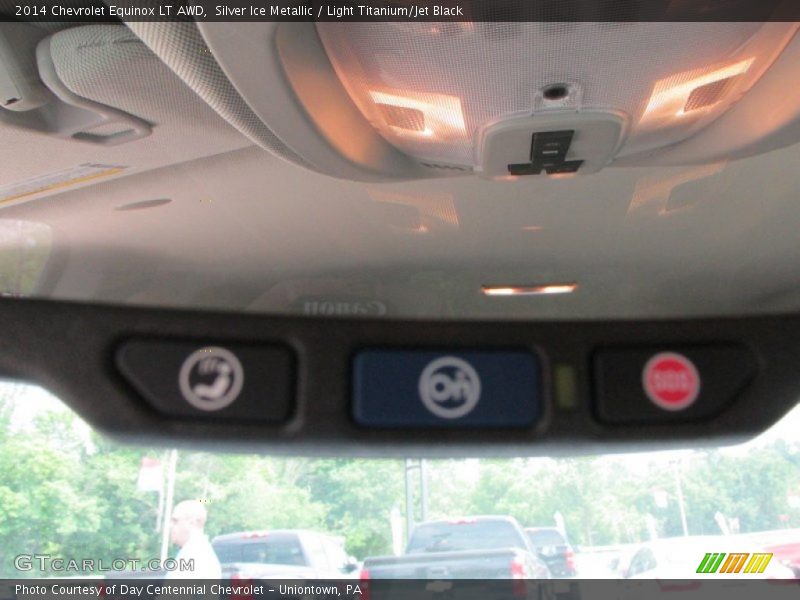 Silver Ice Metallic / Light Titanium/Jet Black 2014 Chevrolet Equinox LT AWD