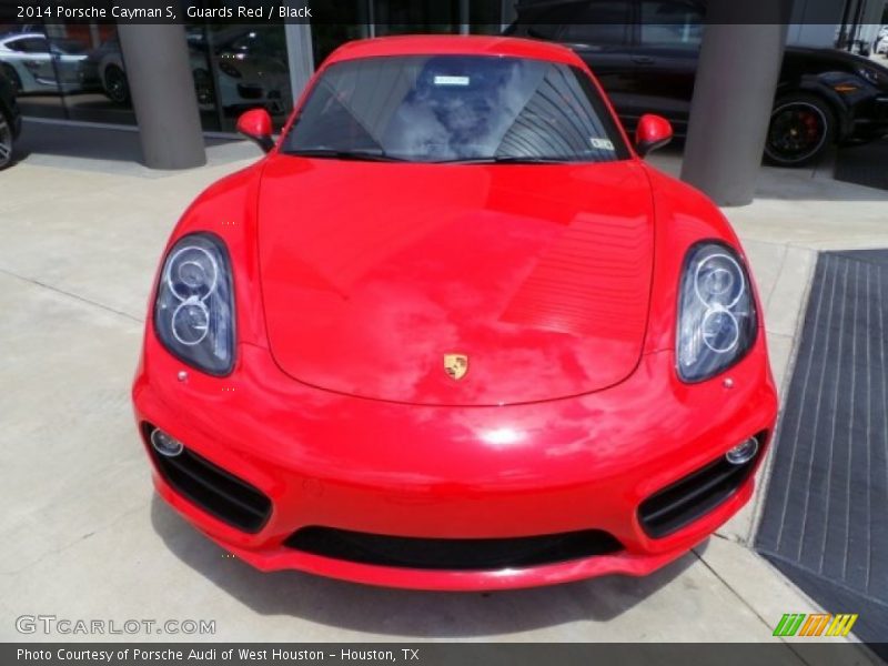 Guards Red / Black 2014 Porsche Cayman S