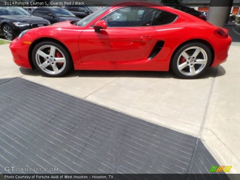 Guards Red / Black 2014 Porsche Cayman S