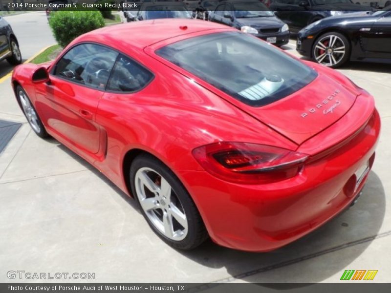 Guards Red / Black 2014 Porsche Cayman S