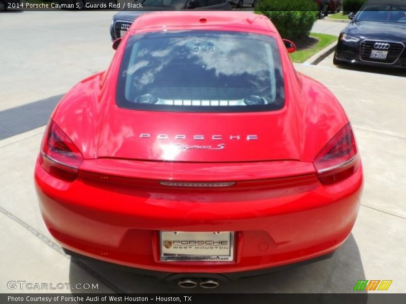 Guards Red / Black 2014 Porsche Cayman S