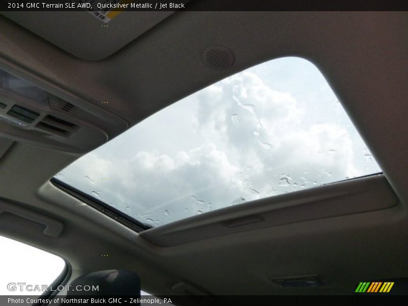 Quicksilver Metallic / Jet Black 2014 GMC Terrain SLE AWD