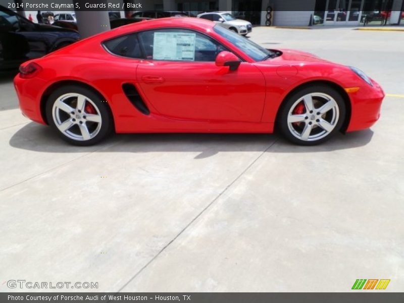 Guards Red / Black 2014 Porsche Cayman S