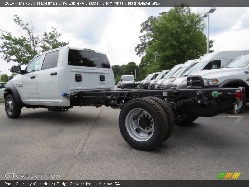 Bright White / Black/Diesel Gray 2014 Ram 4500 Tradesman Crew Cab 4x4 Chassis
