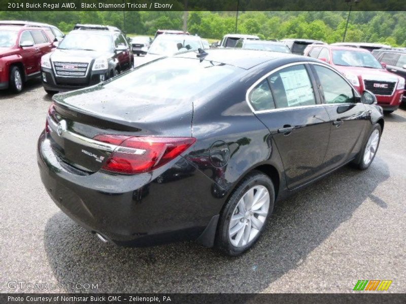 Black Diamond Tricoat / Ebony 2014 Buick Regal AWD