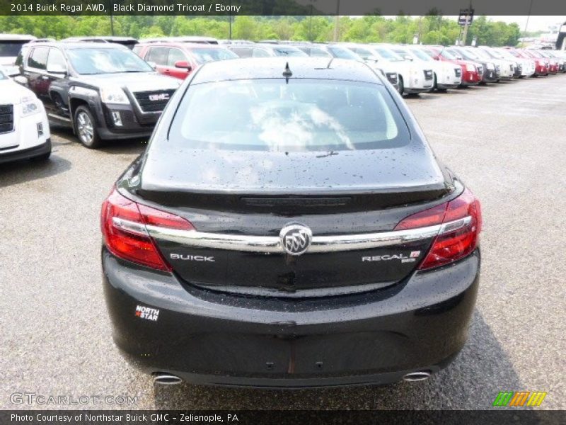 Black Diamond Tricoat / Ebony 2014 Buick Regal AWD