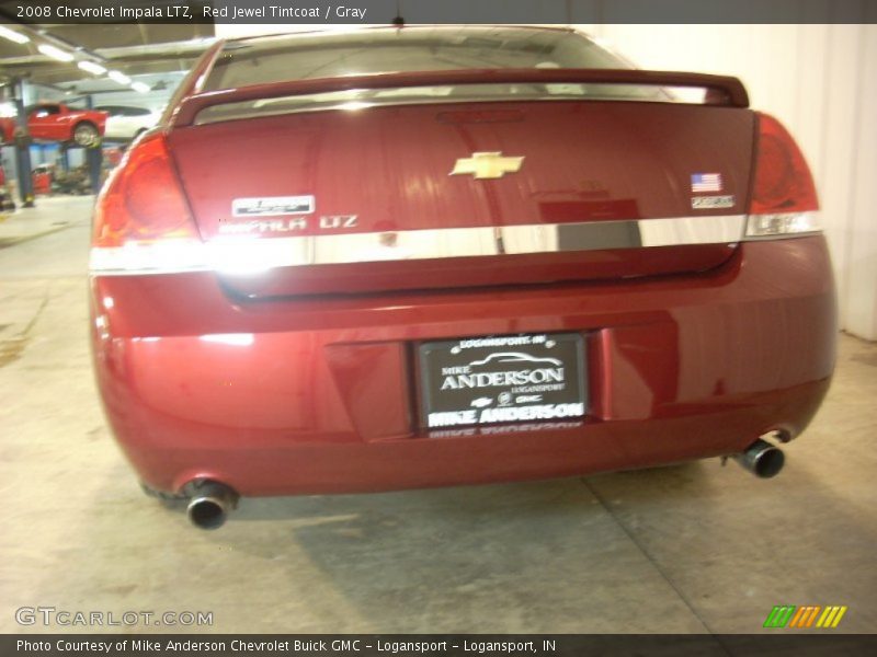 Red Jewel Tintcoat / Gray 2008 Chevrolet Impala LTZ