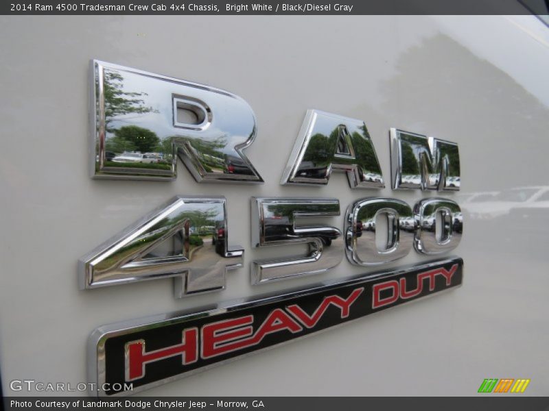  2014 4500 Tradesman Crew Cab 4x4 Chassis Logo
