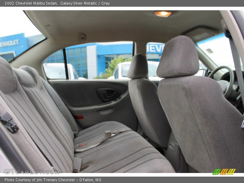Galaxy Silver Metallic / Gray 2002 Chevrolet Malibu Sedan