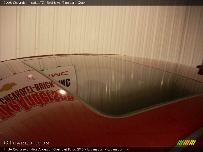 Red Jewel Tintcoat / Gray 2008 Chevrolet Impala LTZ