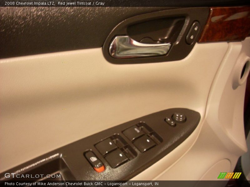 Red Jewel Tintcoat / Gray 2008 Chevrolet Impala LTZ