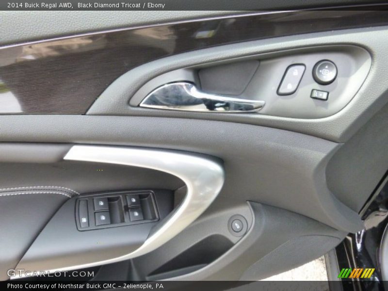 Black Diamond Tricoat / Ebony 2014 Buick Regal AWD