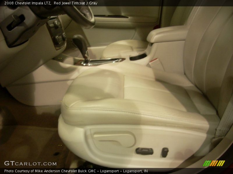 Red Jewel Tintcoat / Gray 2008 Chevrolet Impala LTZ