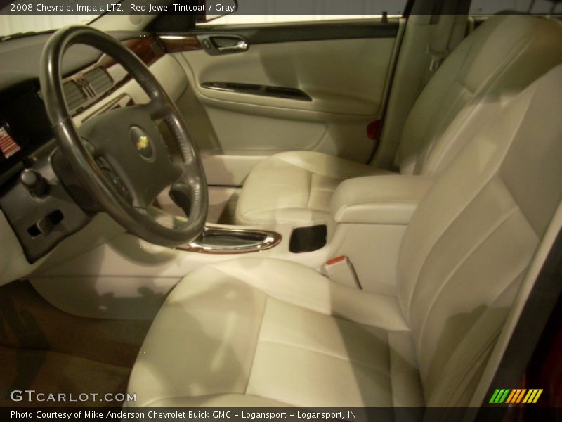 Red Jewel Tintcoat / Gray 2008 Chevrolet Impala LTZ