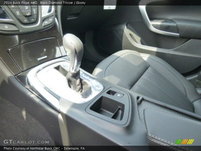 Black Diamond Tricoat / Ebony 2014 Buick Regal AWD