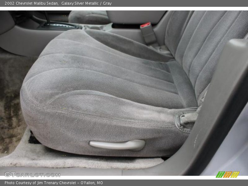 Galaxy Silver Metallic / Gray 2002 Chevrolet Malibu Sedan