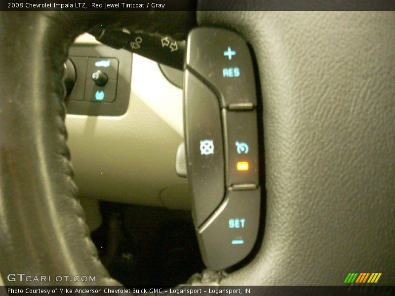 Red Jewel Tintcoat / Gray 2008 Chevrolet Impala LTZ