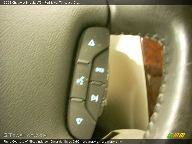Red Jewel Tintcoat / Gray 2008 Chevrolet Impala LTZ