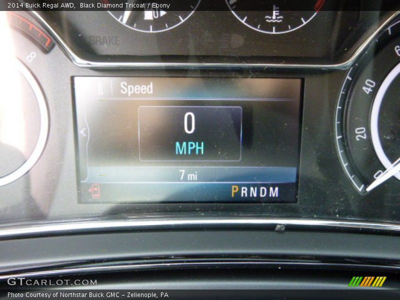 Black Diamond Tricoat / Ebony 2014 Buick Regal AWD