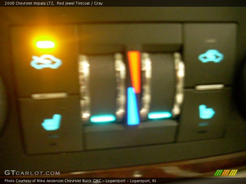 Red Jewel Tintcoat / Gray 2008 Chevrolet Impala LTZ