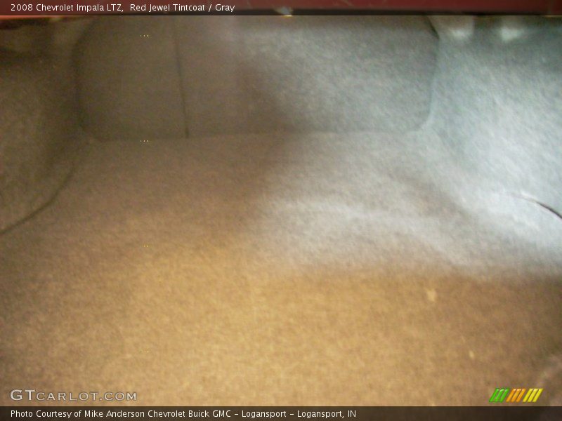 Red Jewel Tintcoat / Gray 2008 Chevrolet Impala LTZ