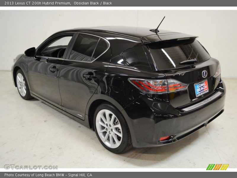 Obsidian Black / Black 2013 Lexus CT 200h Hybrid Premium