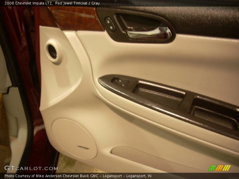 Red Jewel Tintcoat / Gray 2008 Chevrolet Impala LTZ