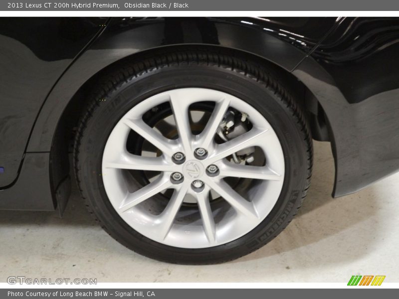 Obsidian Black / Black 2013 Lexus CT 200h Hybrid Premium