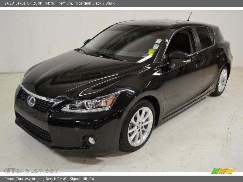 Obsidian Black / Black 2013 Lexus CT 200h Hybrid Premium