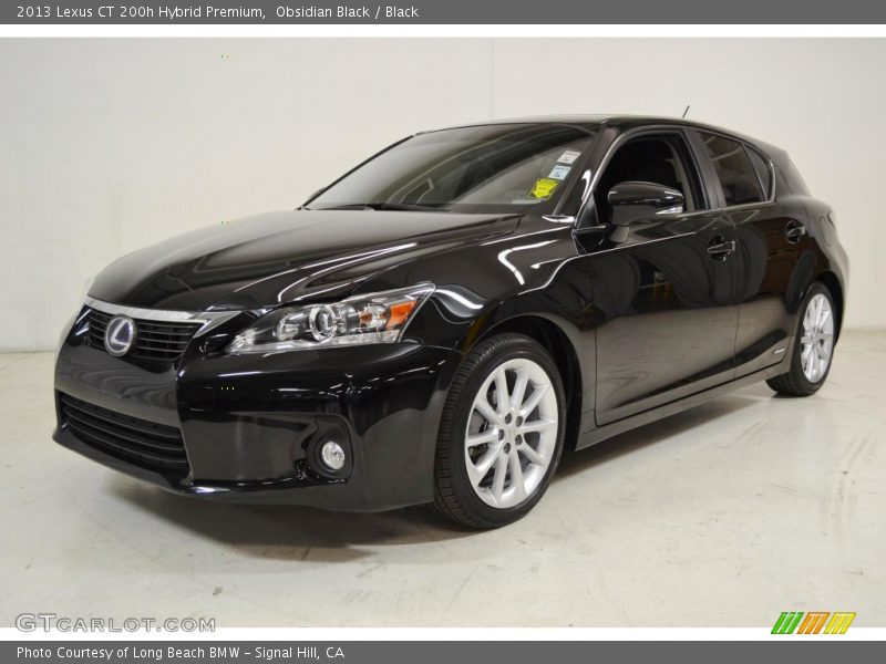 Obsidian Black / Black 2013 Lexus CT 200h Hybrid Premium