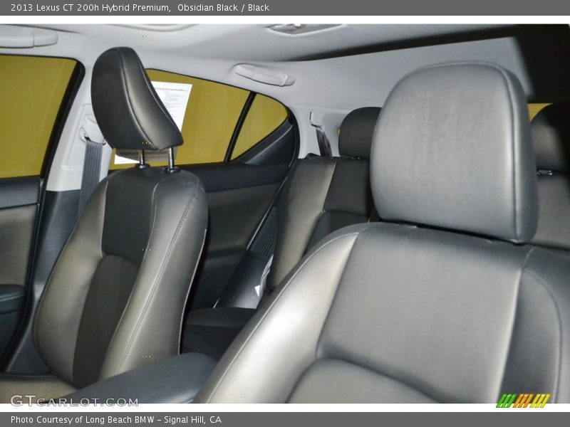 Obsidian Black / Black 2013 Lexus CT 200h Hybrid Premium