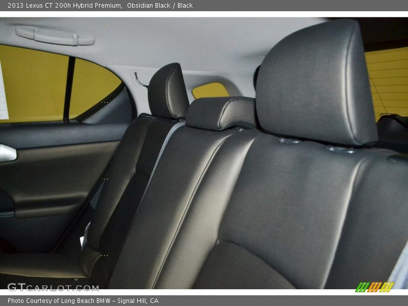 Obsidian Black / Black 2013 Lexus CT 200h Hybrid Premium