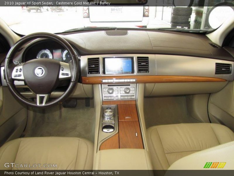 Cashmere Gold Metallic / Barley 2010 Jaguar XF Sport Sedan