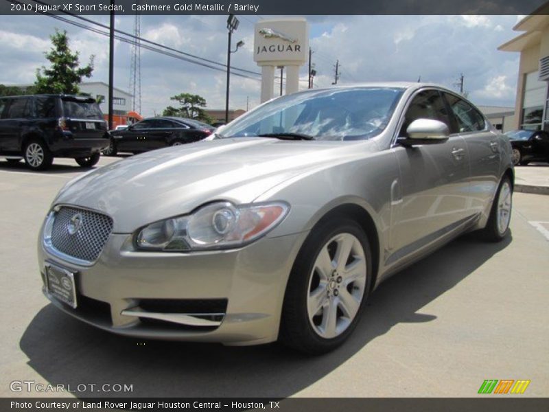 Cashmere Gold Metallic / Barley 2010 Jaguar XF Sport Sedan