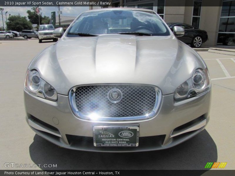 Cashmere Gold Metallic / Barley 2010 Jaguar XF Sport Sedan