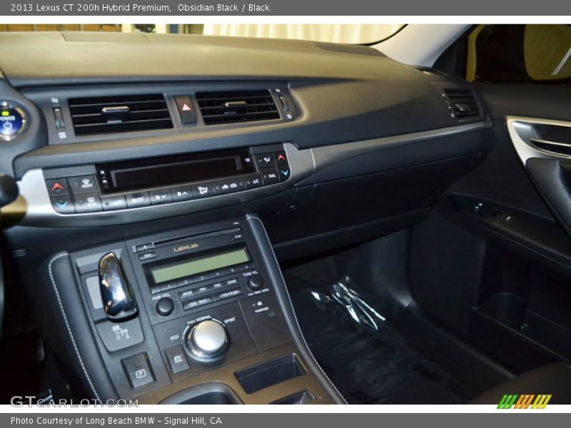 Obsidian Black / Black 2013 Lexus CT 200h Hybrid Premium