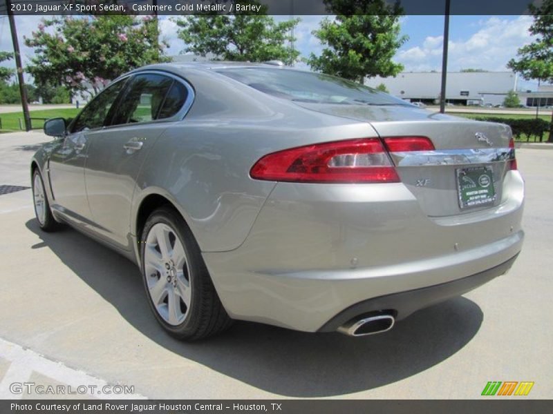 Cashmere Gold Metallic / Barley 2010 Jaguar XF Sport Sedan