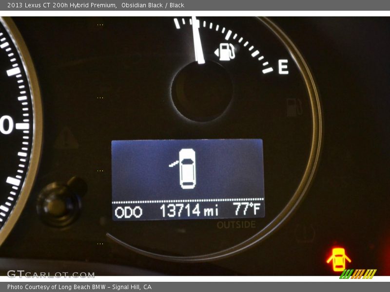 Obsidian Black / Black 2013 Lexus CT 200h Hybrid Premium