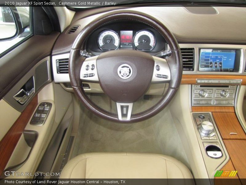 Cashmere Gold Metallic / Barley 2010 Jaguar XF Sport Sedan